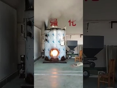 Lò hơi sinh khối công suất 1 tấn / giờ với trấu 0,4MPa