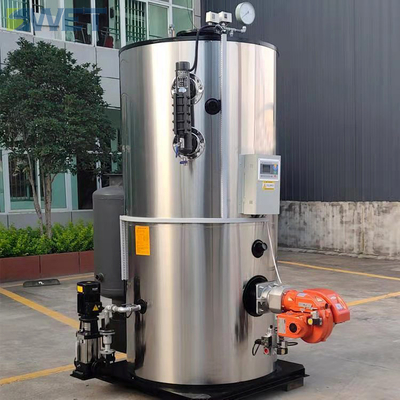 Vertical Diesel Fired Steam Generator 0.5t / H 0.9 Bar