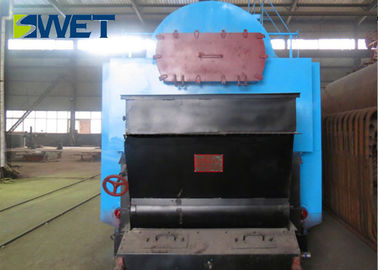 Industrial 20T Biomass Fired Boiler , SZL Series Automatic Biomass Pellet Boiler
