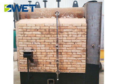 Central Heating Wood Pellet Biomass Boiler , 1000KG Biomass Pellet Steam Boiler
