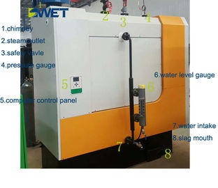 Nồi hơi công nghiệp thân thiện với môi trường Nồi hơi dạng viên sinh khối 600kg